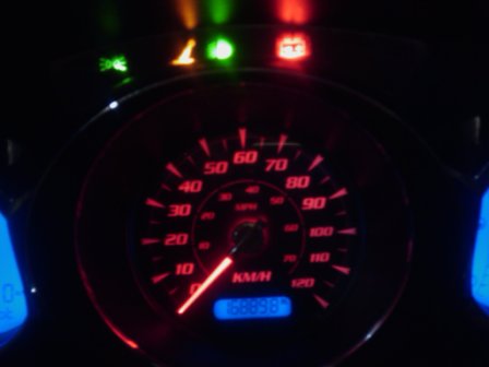desta vez apenas a luz da bateria pisca...