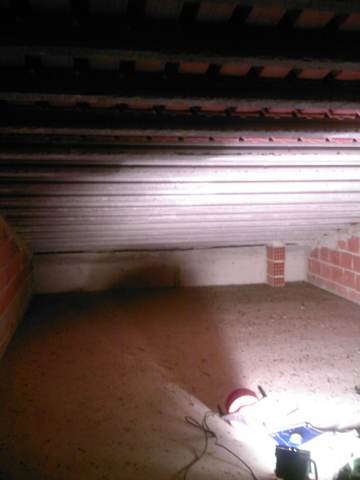 Open com o pormenor da disposição das vigotas na horizontal