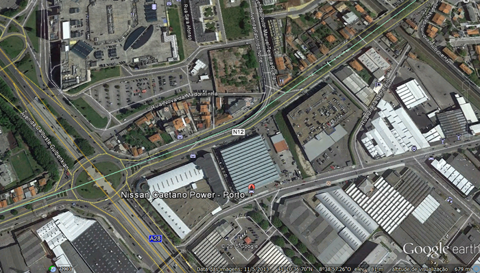 Nissan Porto Norteshopping CHAdeMO N41º10´40,30 W8º39´10,30