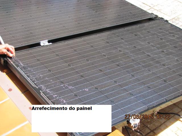 Arrefecimento do painel