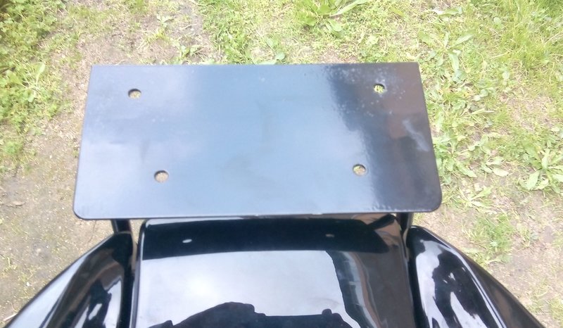 Chapa para fixar a base da topcase
