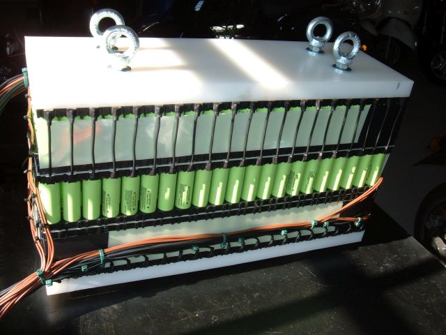 O pack Li-Ion de 4,3 KWh