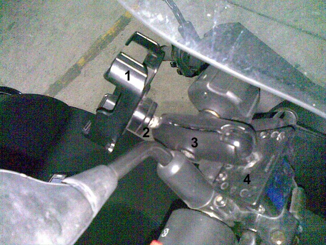 O meu suporte telele/GPS/camara/leitorMP3