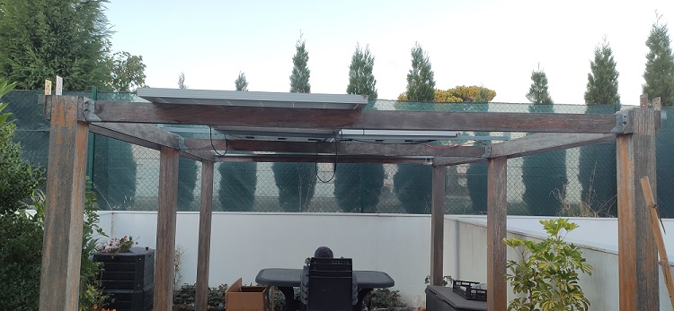 Pergola - visao frontal