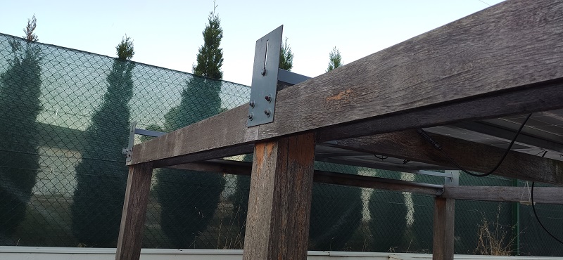 Pergola - visao lateral