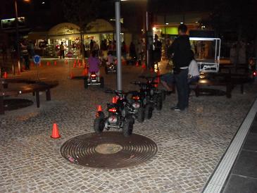 vista geral da pista