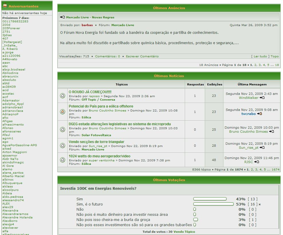 Lista de pessoas que fazem anos nos proximos 7 dias.