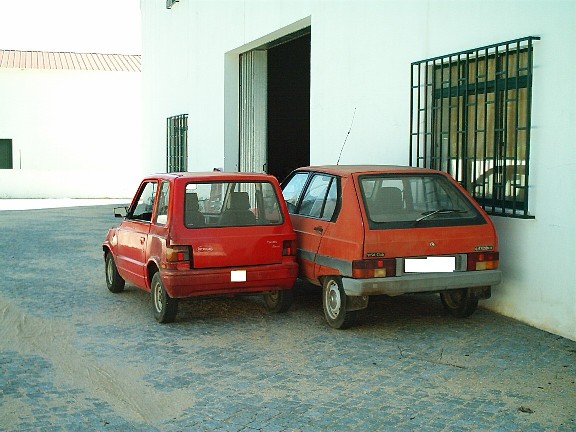 comparando as dimensões !