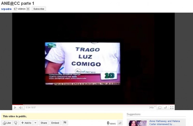 Trago luz comigo @ CC