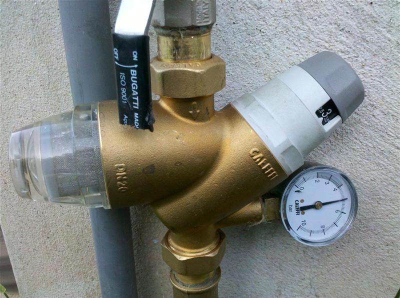 Nova valvula! Poucos minutos depois de a instalar