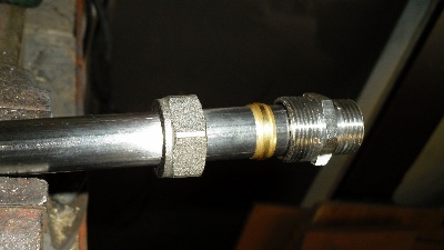 Tubo inox para a manga interior